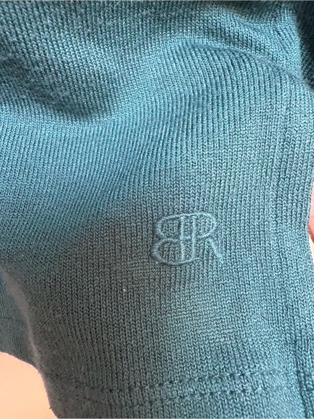 Banana Republic Deep Teal Long Sleeve Pullover - Picture 4 of 5